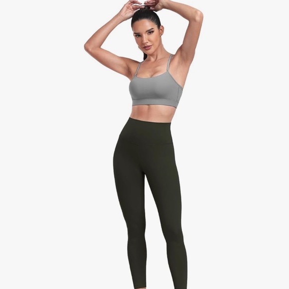 Hawthorn Athletic Dark Olive High-Rise High-Waisted Leggings size XS - Picture 5 of 12